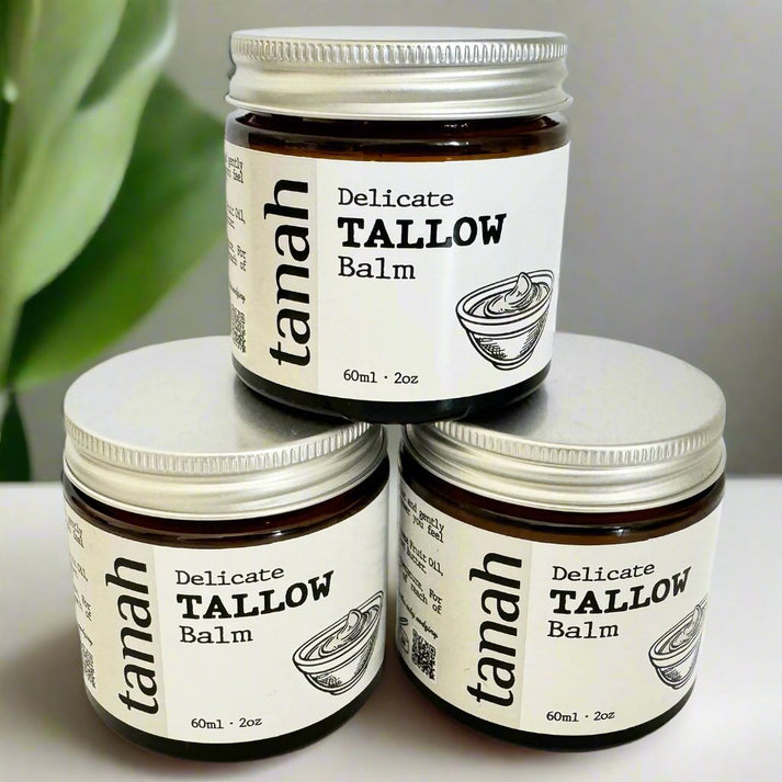 Natūralus Beef Tallow kremas (Ypač jautriai odai)